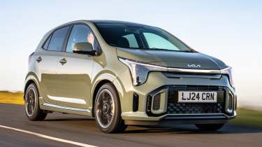 Kia Picanto facelift UK - front